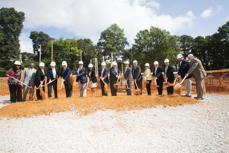 Residence Hall groundbreaking